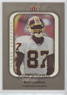 2003 Fleer Snapshot - [Base] #50 - Rod Gardner