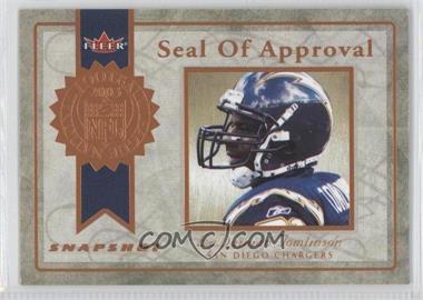 2003 Fleer Snapshot - Seal of Approval #9 SA - LaDainian Tomlinson