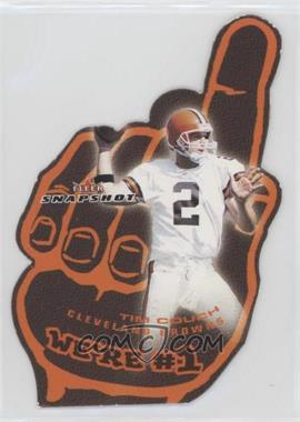 2003 Fleer Snapshot - We're #1 - Die-Cut #4 WNO - Tim Couch /99 [EX to NM]