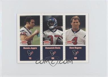 2003 Fleer Tradition - [Base] - Minis #282 - Domanick Davis, Bennie Joppru, Dave Ragone /125