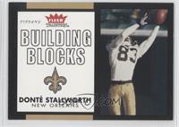 Building Blocks - Donte Stallworth #/200