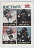 Team Leaders - Mark Brunell, Fred Taylor, Jimmy Smith, Marlon McCree #/200