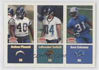 Andrew Pinnock, LaBrandon Toefield, Avon Cobourne #/200