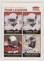 Team Leaders - Marcel Shipp, Raynoch Thompson, Adrian Wilson