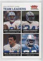 Team Leaders - Joey Harrington, Bill Schroeder, James Stewart, Kalimba Edwards