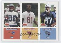 Bethel Johnson, Anquan Boldin, Tyrone Calico