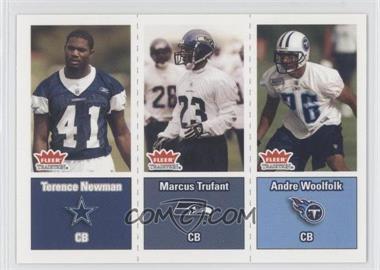 2003 Fleer Tradition - [Base] #298 - Terence Newman, Marcus Trufant, Andre Woolfolk