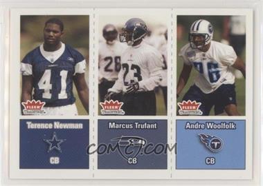 2003 Fleer Tradition - [Base] #298 - Terence Newman, Marcus Trufant, Andre Woolfolk