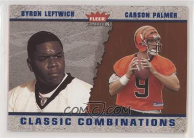 2003 Fleer Tradition - Classic Combinations - Blue #29 CC - Byron Leftwich, Carson Palmer /375