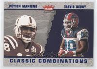 Peyton Manning, Travis Henry #/1,500