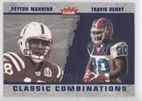 Peyton Manning, Travis Henry #/1,500