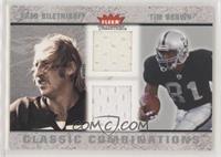 Fred Biletnikoff, Tim Brown #/100