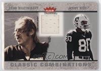 Fred Biletnikoff, Jerry Rice (Fred Biletnikoff Jersey)