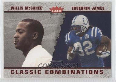 2003 Fleer Tradition - Classic Combinations - Red #23 CC -  Willis McGahee, Clinton Portis