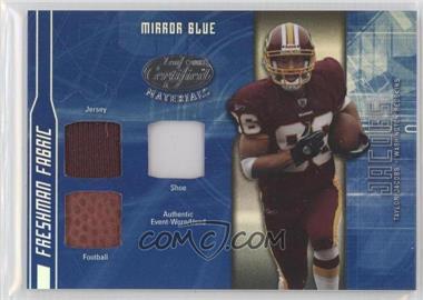 2003 Leaf Certified Materials - [Base] - Mirror Blue Materials #FF-167 - Freshman Fabric - Taylor Jacobs /50