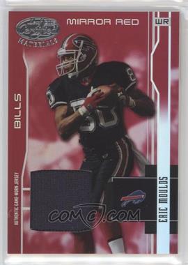 2003 Leaf Certified Materials - [Base] - Mirror Red Materials #10 - Eric Moulds /150