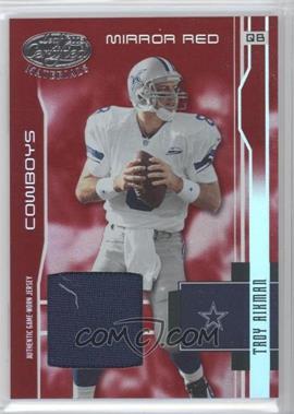 2003 Leaf Certified Materials - [Base] - Mirror Red Materials #146 - Troy Aikman /150