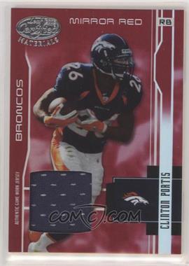 2003 Leaf Certified Materials - [Base] - Mirror Red Materials #41 - Clinton Portis /150
