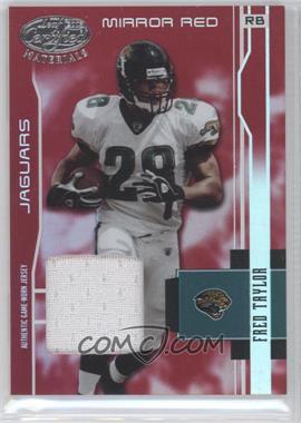 2003 Leaf Certified Materials - [Base] - Mirror Red Materials #59 - Fred Taylor /150