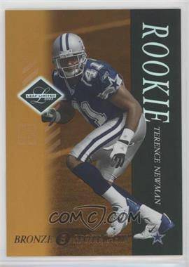 2003 Leaf Limited - [Base] - Bronze Spotlight #122 - Terence Newman /150