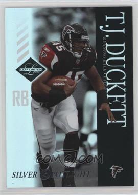 2003 Leaf Limited - [Base] - Silver Spotlight #4 - T.J. Duckett /75