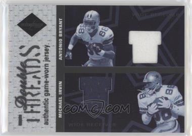 2003 Leaf Limited - Double Threads #DT-11 - Antonio Bryant, Michael Irvin /100