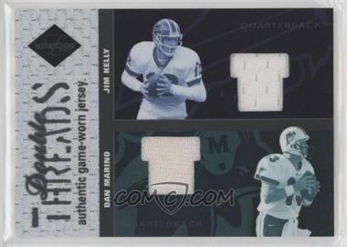 2003 Leaf Limited - Double Threads #DT-40 - Jim Kelly, Dan Marino /100