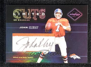 2003 Leaf Limited - Limited Cuts #LC-1 - John Elway /75