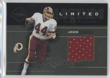 2003 Leaf Limited - Limited Legends #LL-17 - John Riggins /50