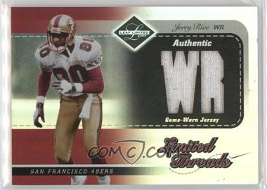 2003 Leaf Limited - Limited Threads - Position #LT-48 - Jerry Rice /75