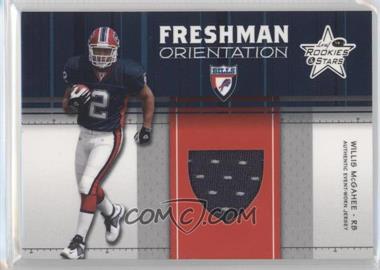 2003 Leaf Rookies & Stars - Freshman Orientation Jerseys #FO-10 - Willis McGahee /600