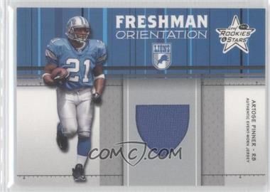 2003 Leaf Rookies & Stars - Freshman Orientation Jerseys #FO-15 - Artose Pinner /600