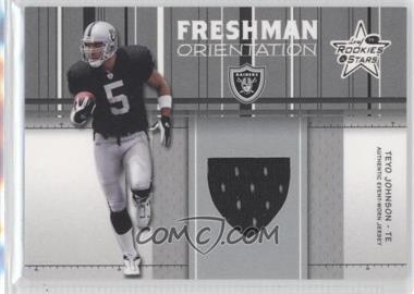 2003 Leaf Rookies & Stars - Freshman Orientation Jerseys #FO-26 - Teyo Johnson /600