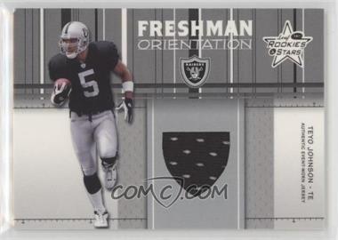 2003 Leaf Rookies & Stars - Freshman Orientation Jerseys #FO-26 - Teyo Johnson /600