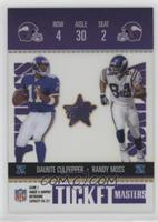 Daunte Culpepper, Randy Moss #/1,325