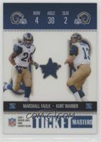 Marshall Faulk, Kurt Warner #/1,325