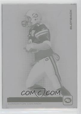 2003 Pacific CFL - [Base] - Printing Plate Cyan #37 - Ricky Walters /1
