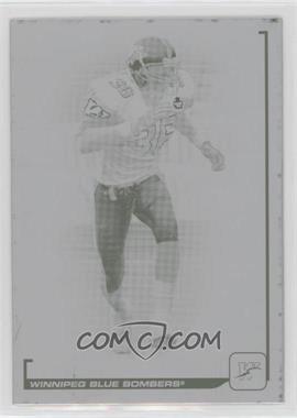 2003 Pacific CFL - [Base] - Printing Plate Yellow #104 - Lamar McGriggs /1