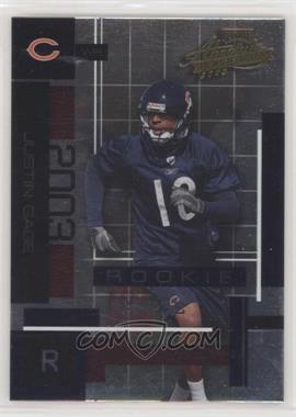2003 Playoff Absolute Memorabilia - [Base] - Silver Sample #117 - Justin Gage [EX to NM]