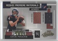 Rookie Premiere Materials - Dave Ragone #/750