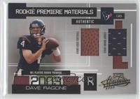 Rookie Premiere Materials - Dave Ragone #/750