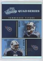 Derrick Mason, Steve McNair, Jevon Kearse, Eddie George [Good to VG&#…