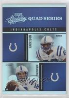 Marvin Harrison, Peyton Manning, Edgerrin James, James Mungro