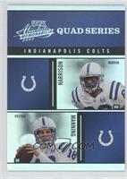 Marvin Harrison, Peyton Manning, Edgerrin James, James Mungro