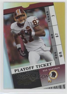 2003 Playoff Contenders - [Base] - Playoff Ticket #12 - Rod Gardner /150