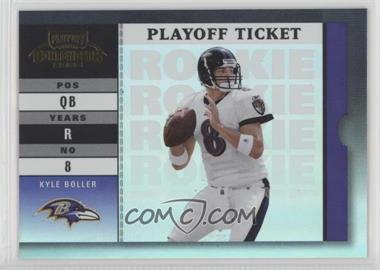 2003 Playoff Contenders - [Base] - Playoff Ticket #128 - Kyle Boller /30
