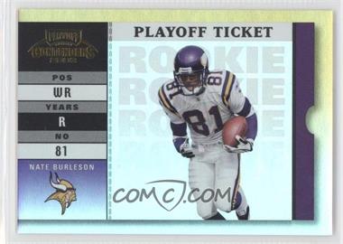 2003 Playoff Contenders - [Base] - Playoff Ticket #148 - Nate Burleson /30