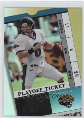 2003 Playoff Contenders - [Base] - Playoff Ticket #95 - Mark Brunell /150