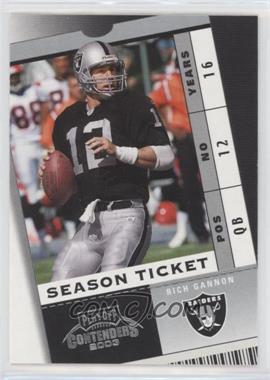 2003 Playoff Contenders - [Base] #47 - Rich Gannon