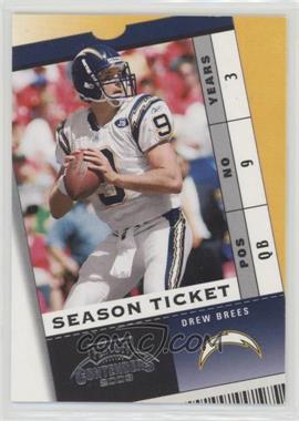 2003 Playoff Contenders - [Base] #52 - Drew Brees